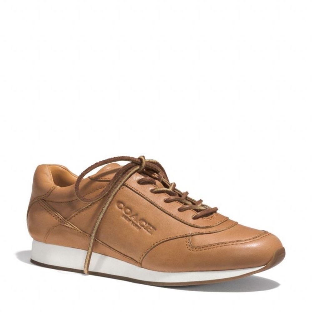 Coach Ginger Raeann Soft Vintage Leather Shoes, 8.5